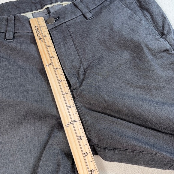 Lululemon‎ Commission Pants Men's 32x30 Gray Slim Tapered Oxford Logo M5ABXS - Picture 13 of 16